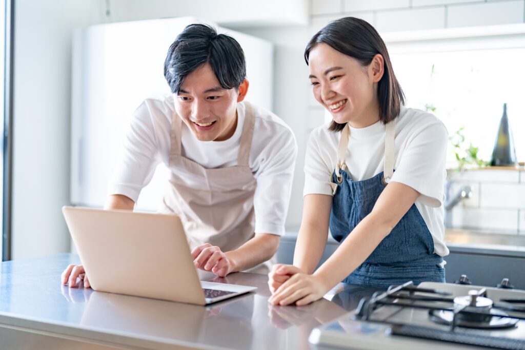 画像 管理栄養士による野菜料理教室
企業向けオンライン食育イベントの様子