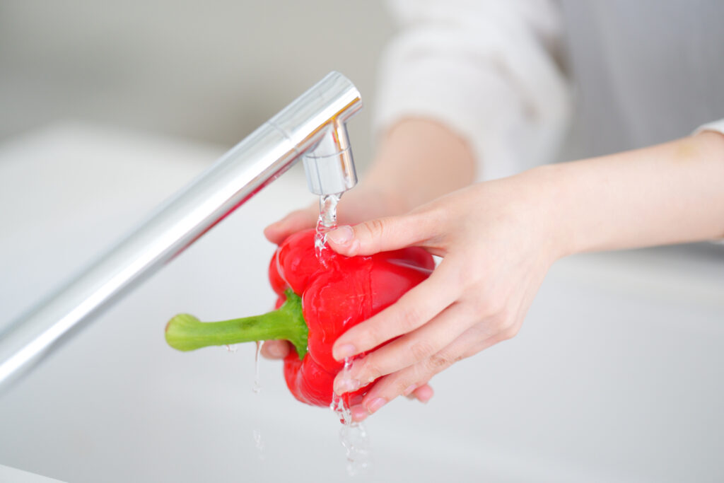 画像 食をテーマにした社内イベントの場面
食育を通じた従業員交流と健康づくりのイメージ